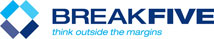 Breakfive.com | think outside the margins Logo